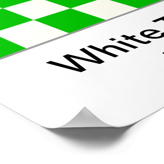 Affiche du diagramme des échecs (Coin)