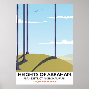 Affiche du district ferroviaire des hauteurs d'Abr