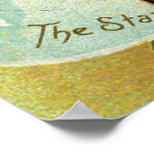 Affiche du drapeau américain de la bannière étoilé (Coin)