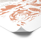 Affiche du drapeau californien (Coin)