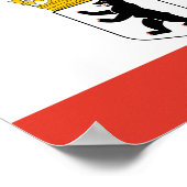 Affiche du drapeau de Berlin (Coin)