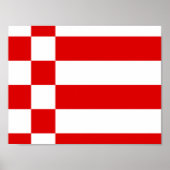Affiche du drapeau de Brême (Devant)