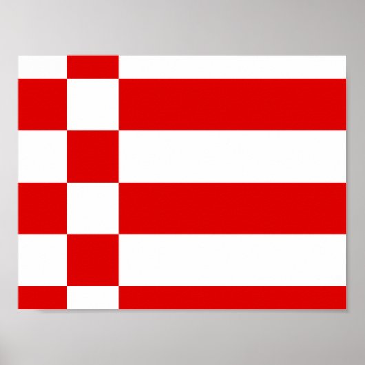 Affiche du drapeau de Brême (Devant)