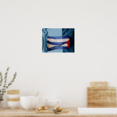 Affiche du drapeau de Cuba (Cuisine)
