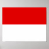 Affiche du drapeau de Hesse (Devant)