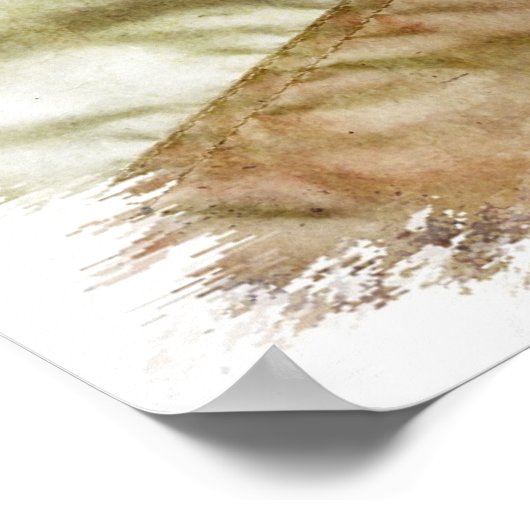 Affiche du drapeau de la poursuite du bonheur (Coin)