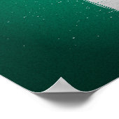 Affiche du drapeau de l'Irlande urbaine (Coin)