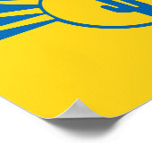 Affiche du drapeau de Mesa, Arizona (Coin)