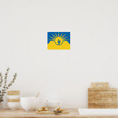 Affiche du drapeau de Mesa, Arizona (Cuisine)