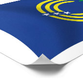 Affiche du drapeau des Tokélaou Imprimer (Coin)