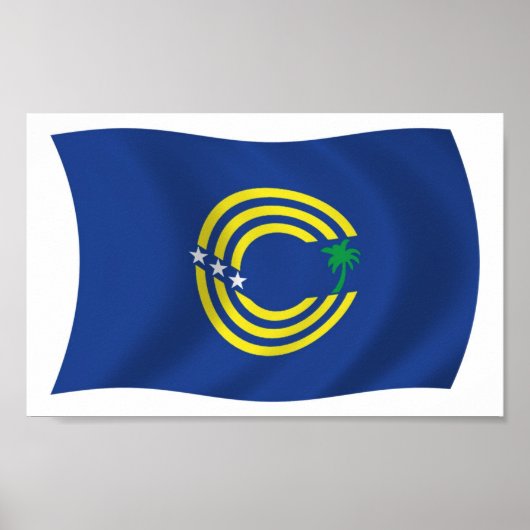 Affiche du drapeau des Tokélaou Imprimer (Devant)