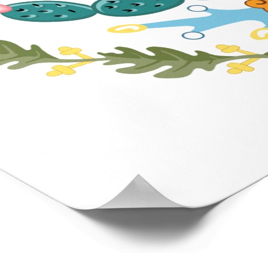 Affiche du drapeau du Mexique (Coin)