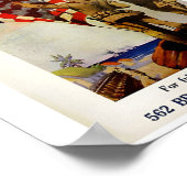 Affiche du drapeau du recrutement maritime (Coin)