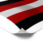 Affiche du drapeau du satanisme (Coin)