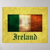 Affiche du drapeau en détresse en Irlande (Devant)