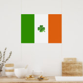 affiche du drapeau irlandais (Cuisine)