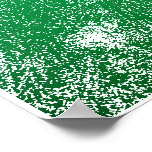 Affiche du drapeau irlandais (Coin)