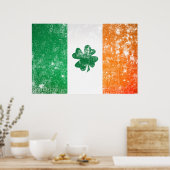Affiche du drapeau irlandais (Cuisine)