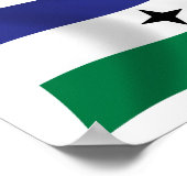 Affiche du drapeau nationaliste Bubi (Coin)