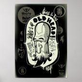 Affiche du Étiquette noir Icon John (Devant)