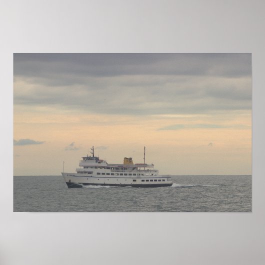Affiche du ferry de Block Island (Devant)