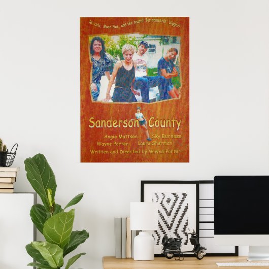 Affiche du film du comté de Sanderson (Bureau à domicile)