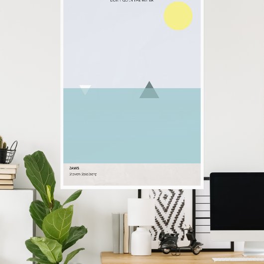 Affiche du film Jaws (Bureau à domicile)