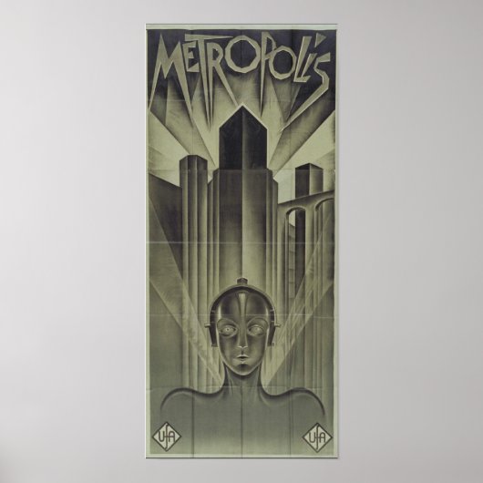 Affiche du film Metropolis 1927 (Devant)