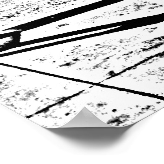 Affiche du franchissement ferroviaire (Coin)