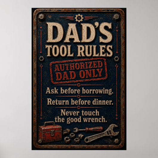 Affiche du Garage de Papa (Devant)