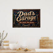 Affiche du garage de papa (Cuisine)