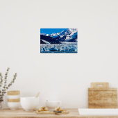 Affiche du glacier Hubbard, Alaska (Cuisine)