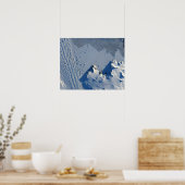 Affiche du glacier Matusevich, Antarctique (Cuisine)