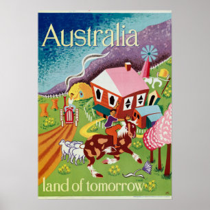 Affiche du gouvernement Vintage australien