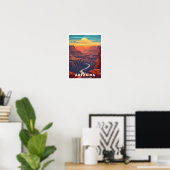 Affiche du Grand Canyon - Impression Arizona (Bureau à domicile)