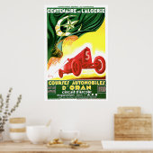 Affiche du Grand Prix d'Algérie 1930 (Cuisine)