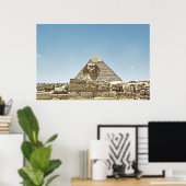 Affiche du Grand Sphinx de Gizeh (Bureau à domicile)