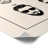 affiche du guide de style barbe (Coin)