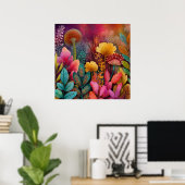 Affiche du jardin d'automne (Bureau à domicile)