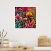 Affiche du jardin d'automne (Cuisine)