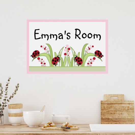 Affiche du jardin de Ladybug (Cuisine)