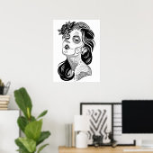 Affiche du jour de la mort d'une fille (Bureau à domicile)