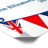 Affiche du jubilé de platine Reine Elizabeth 11 (Coin)