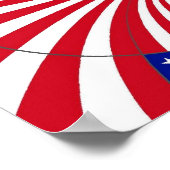 Affiche du Kaleidoscope du drapeau américain (Coin)