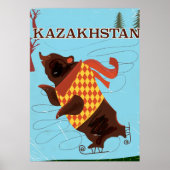affiche du kazakhstan (Devant)