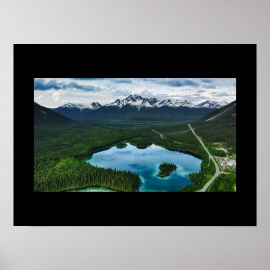 Affiche du lac Good Hope Canada (Devant)