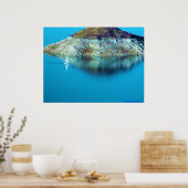 Affiche du lac Mead (Cuisine)
