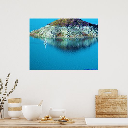 Affiche du lac Mead (Cuisine)