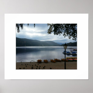 Affiche du lac Titisee Allemagne