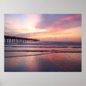 Affiche du lever du soleil en août (Devant)